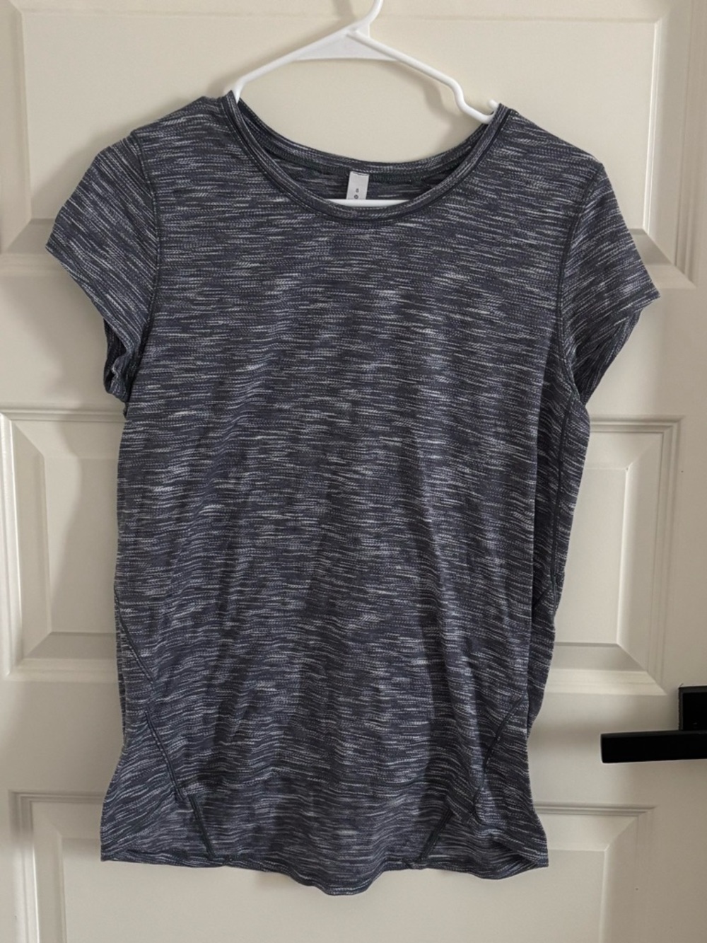 lululemon Gray Space-Dyed Crew Tee